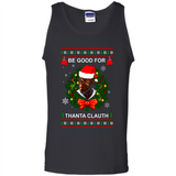 Mike Tyson Thanta Clauth Santa Claus Christmas sweater PINGPONG