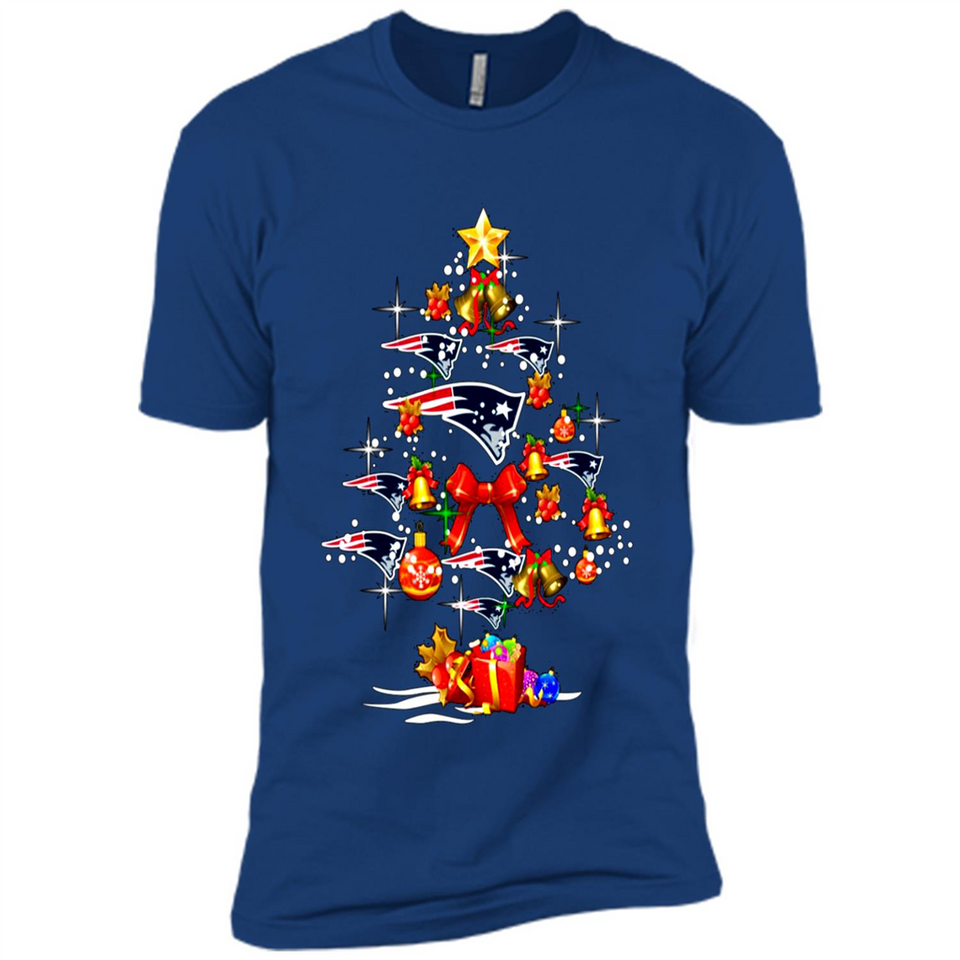 New England Patriots Christmas Tree sweater PINGPONG