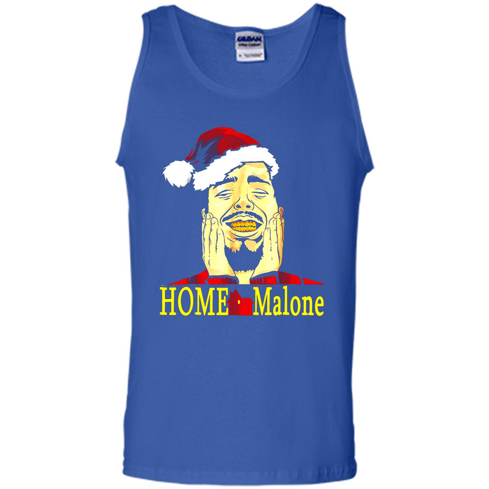 Home Malone Shirt Post Malone Christmas Sweatshirt - Tank Top