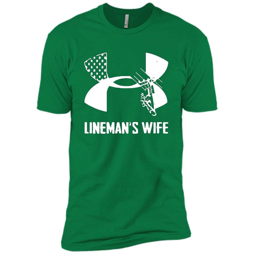 Lineman Wife Under Armour - Premium Short Sleeve T-Shirt