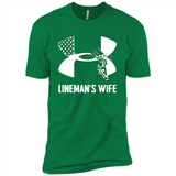 Lineman Wife Under Armour - Premium Short Sleeve T-Shirt