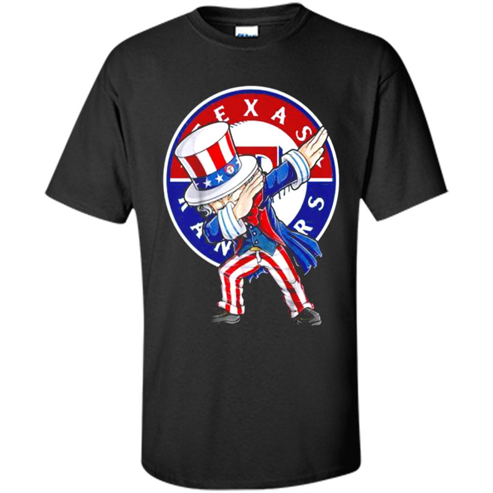 MLB TEXAS RANGERS UNCLE SAM DABBING INDEPENDENCE DAY