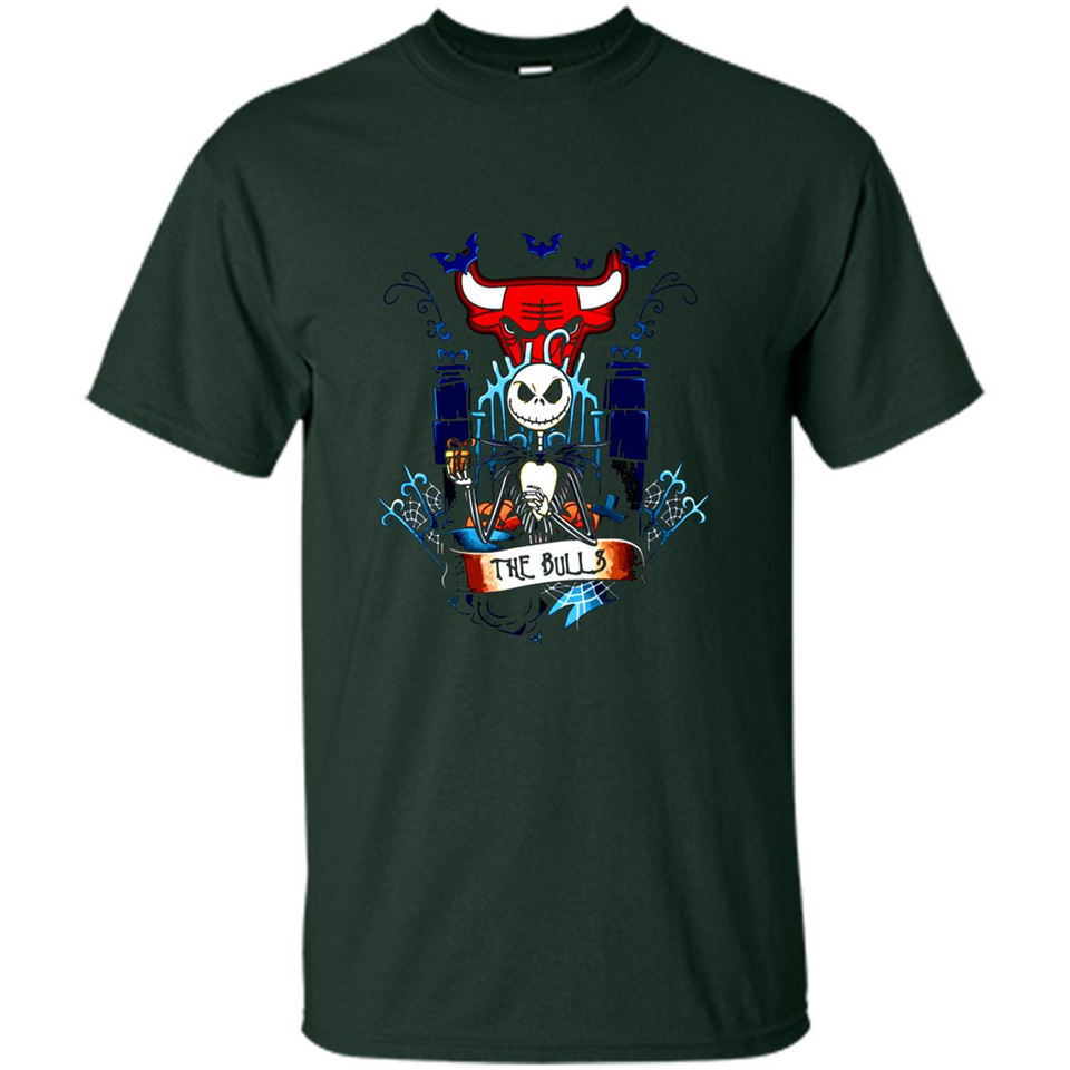 Chicago Bulls Halloween The Nightmare Before Christmas - Shirt