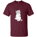 annoyed kitty touchy kitty grouchy ball of fur noody kitty PING PONG