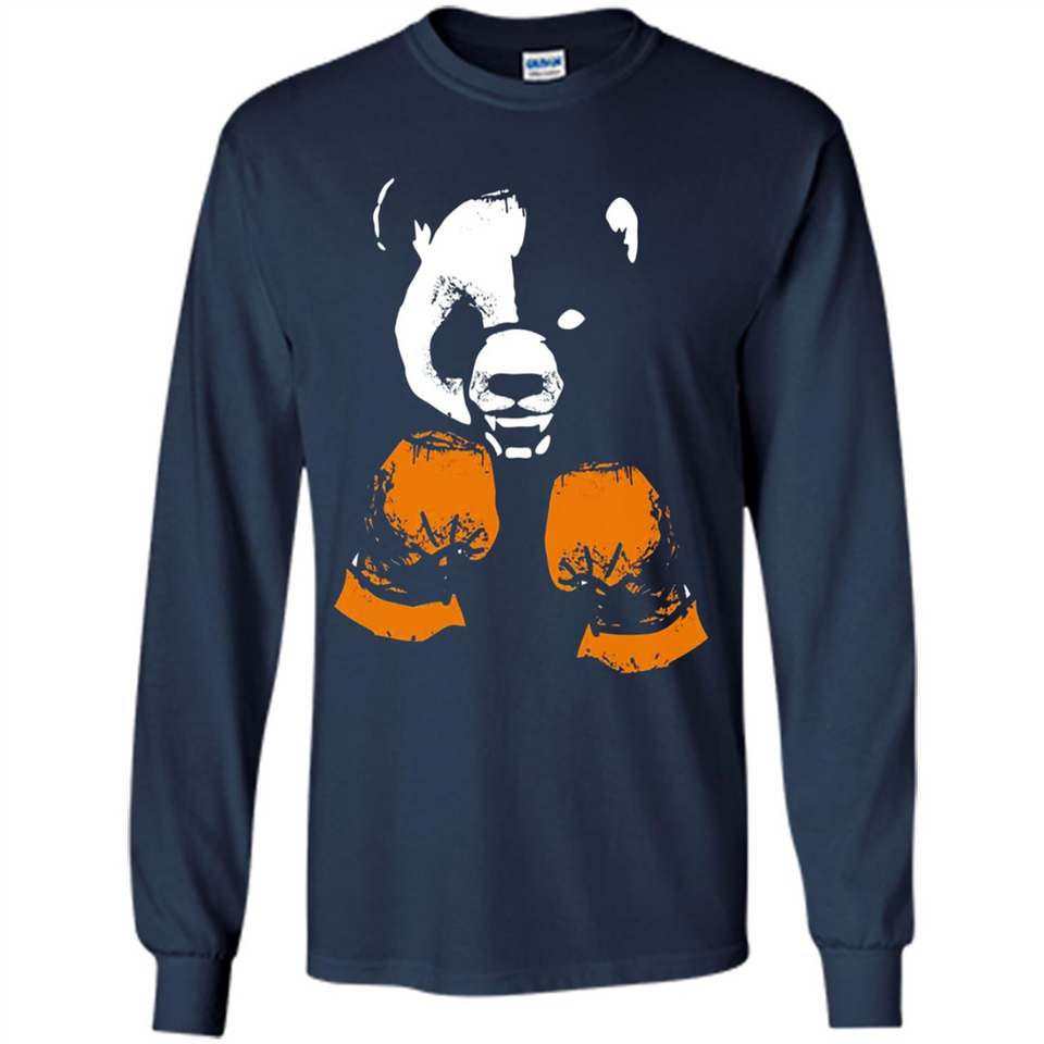The winner' Cool Panda Bear Boxing Glove - Long Sleeve T-Shirt