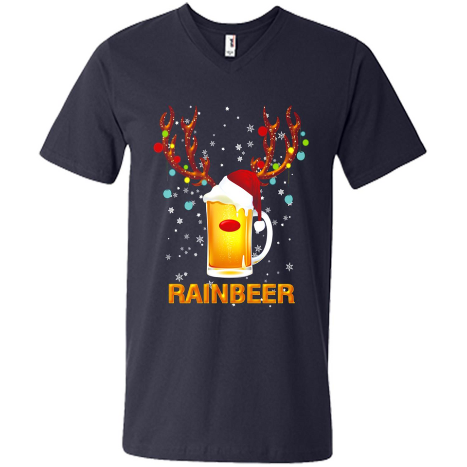 Rainbeer Funny Reindeer Beer Lover