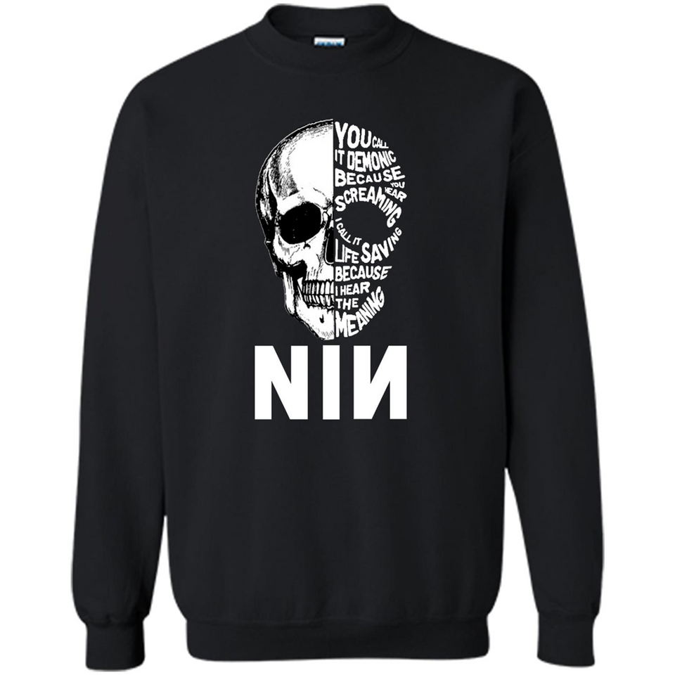 you call it demonic because you hear the screaming NIN