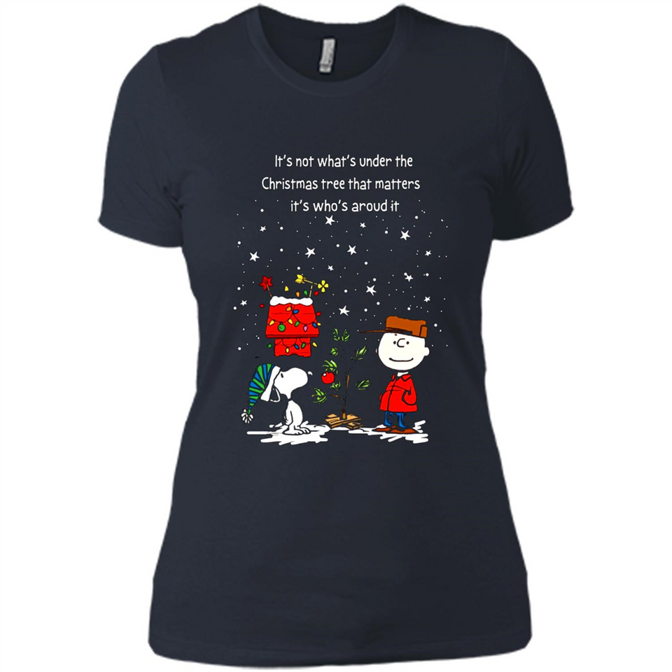 It’s Not What’s Under The Christmas Tree Snoopy Charlie Brown PING PONG