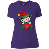 San Francisco 49ers ELF Elves Grinch Santa Claus