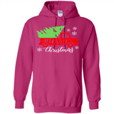 Vintage Christmas Classic Truck T-Shirt with Snow and Tree