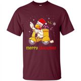 Funny Santa Christmas Chicken Shirt - Merry Chickmas - Shirt