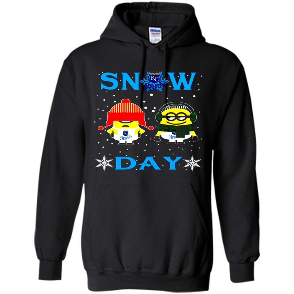 Snow Day Shirt For Kansas City Royals Vs Minion Fans pingpong