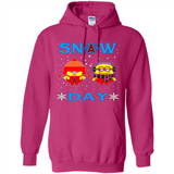 Snow Day Shirt For Los Angeles Angels Vs Minion Fans pingpong