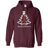 Christmas tree Nurse merry Christmas - Hoodie