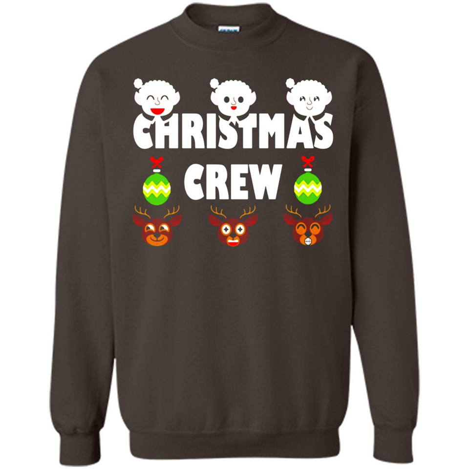 Christmas Crew Gifts Santa Elves Reindeer - Sweatshirt