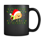 TACO Santa Hat Ugly Christmas shirt Ladies' Boyfriend
