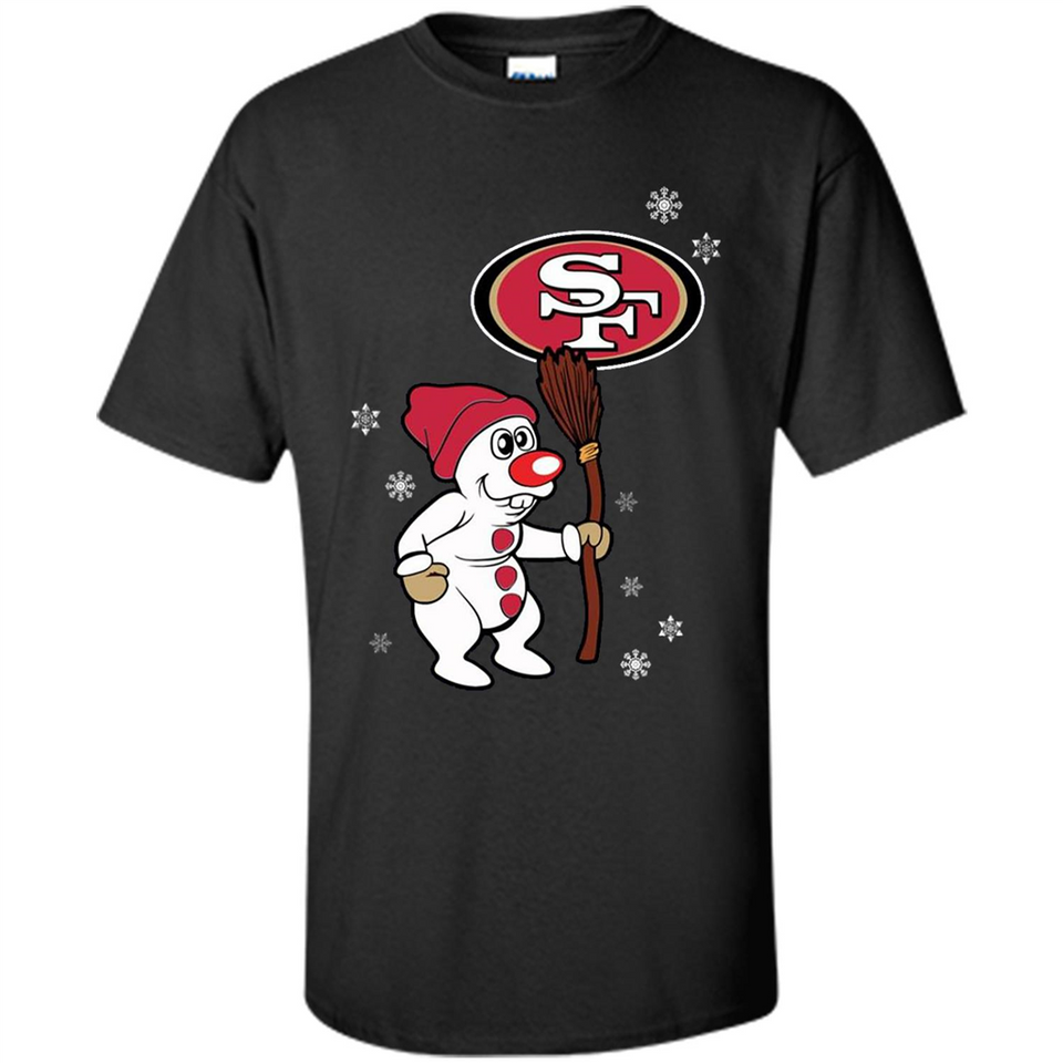 San Francisco 49ers Snowman