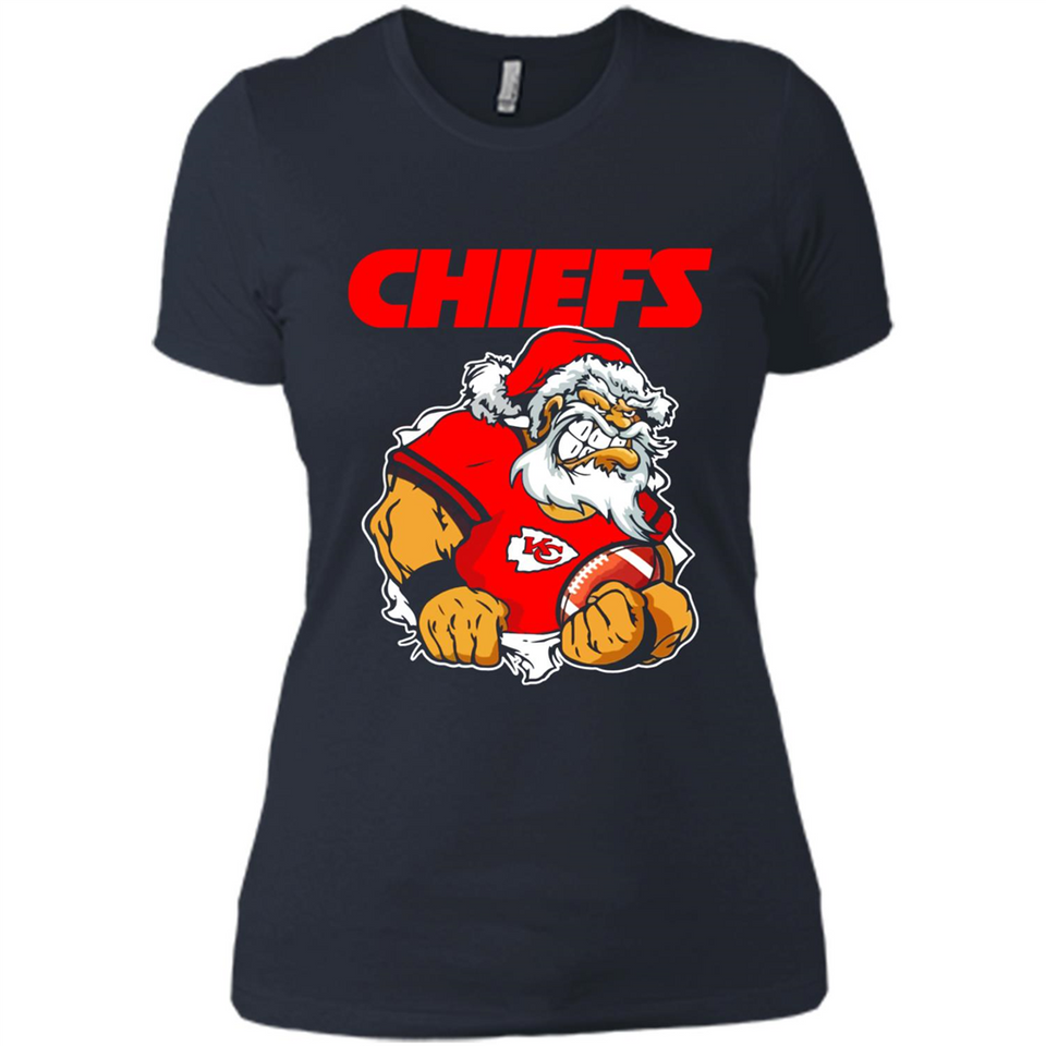 Grumpy Santa Claus Kansas City Chiefs Football Team PINGPONG