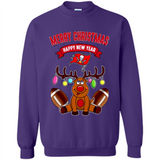Tampa Bay Buccaneers NFL Reindeer Funny Merry Christmas And Happy New Year