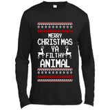 Merry Christmas ya filthy animal ulgy sweater PINGPONG