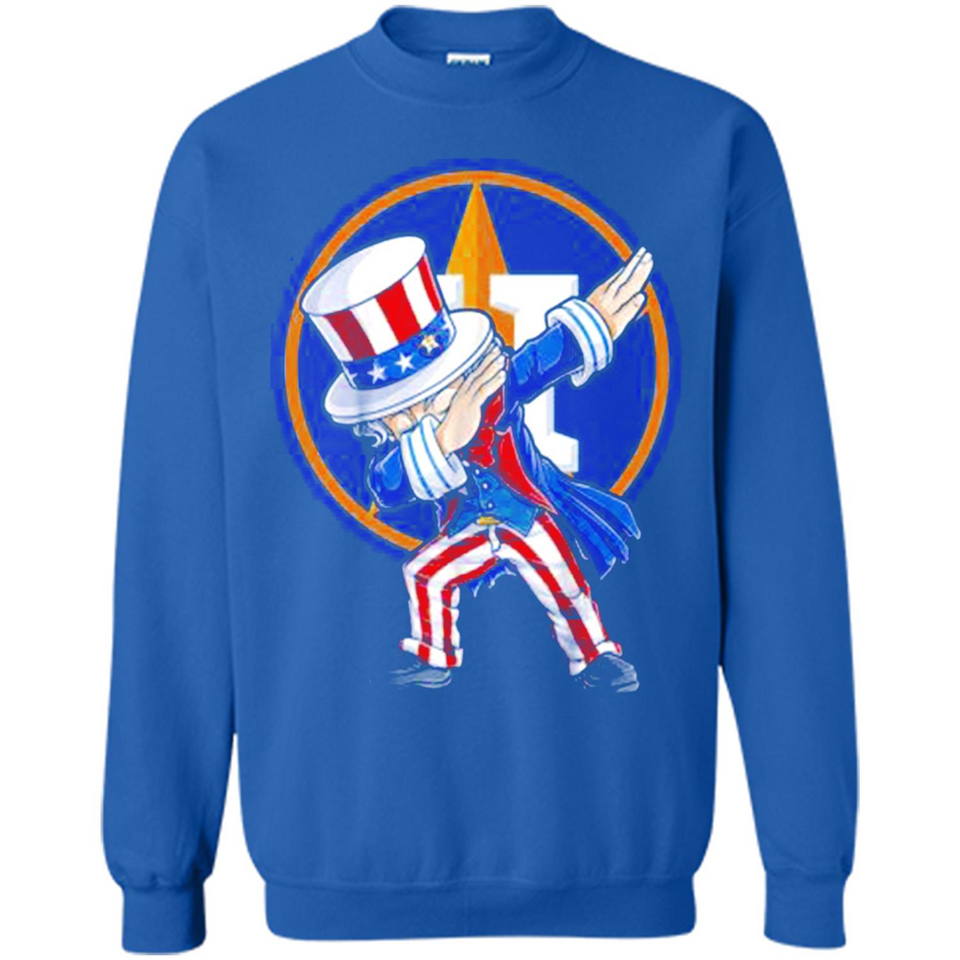 MLB HOUSTON ASTROS UNCLE SAM DABBING INDEPENDENCE DAY