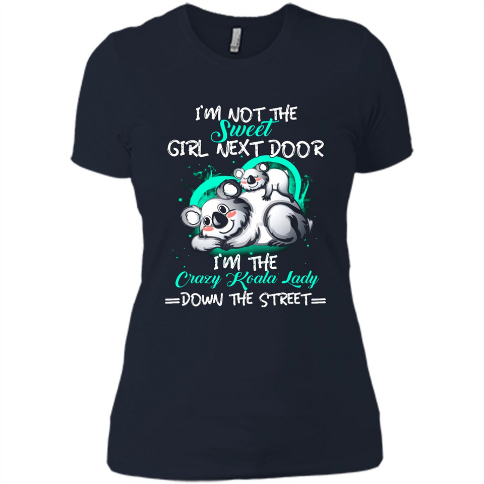 Koalas Down The Street T Shirt PINGPONG - Ladies' Boyfriend T-Shirt