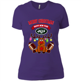 New York Jets NFL Reindeer Funny Merry Christmas And Happy New Year