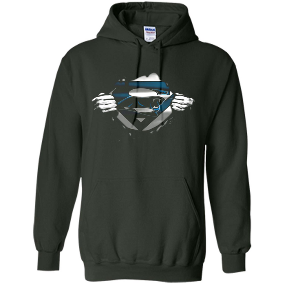 Carolina Panthers And Superman Fans - Hoodie