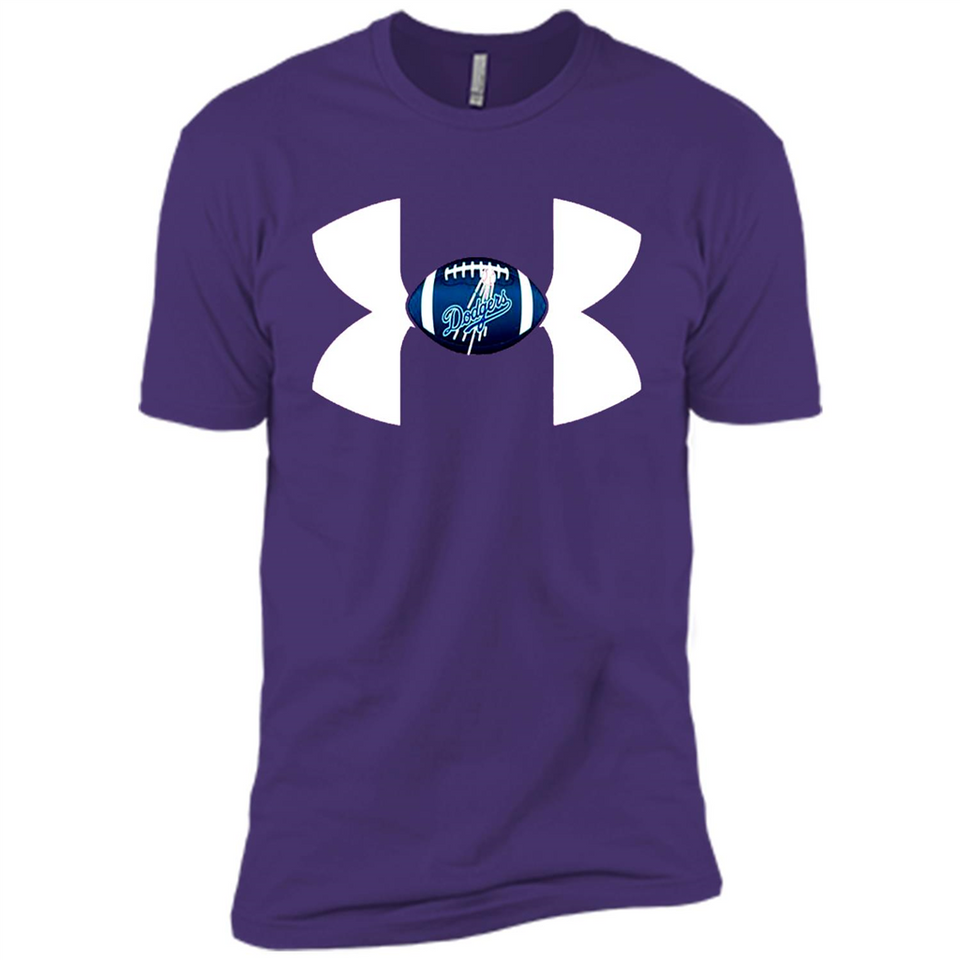 Los Angeles Dodgers Under Armour Logo - Premium Short Sleeve T-Shirt