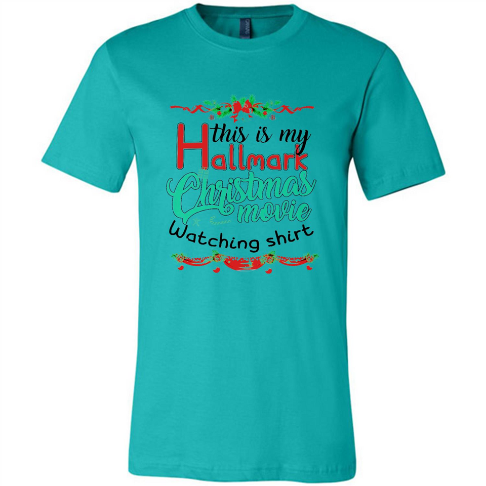 This My Movies Hallmark-Christmas Loves Is T-Shirt - Canvas Unisex T-Shirt