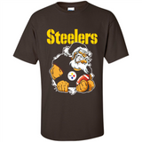 Grumpy Santa Claus Pittsburgh Steelers Football Team PINGPONG
