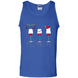 Christmas Red Wine Funny Merry Xmas Sweatshirt - Tank Top