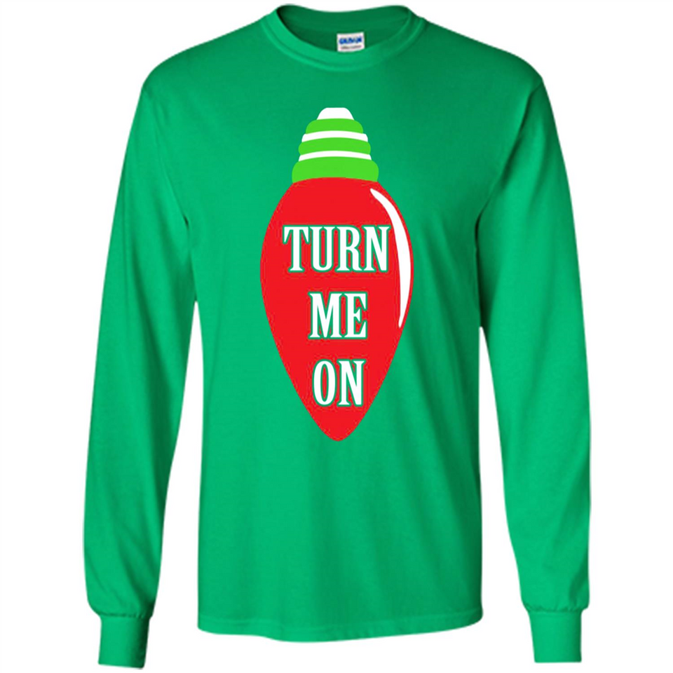 Turn Me On Christmas Tree Light Bulb Decoration