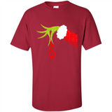 Funny Grinch Hand Holding Electrician Ornament Christmas PING PONG
