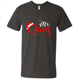 Mr. Claus Santa Claus Merry Xmas T-Shirt - Men's V-Neck