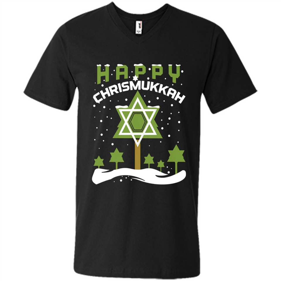 Happy Chrismukkah - Men's V-Neck