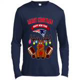 New England Patriots NFL Reindeer Funny Merry Christmas And Happy New Year