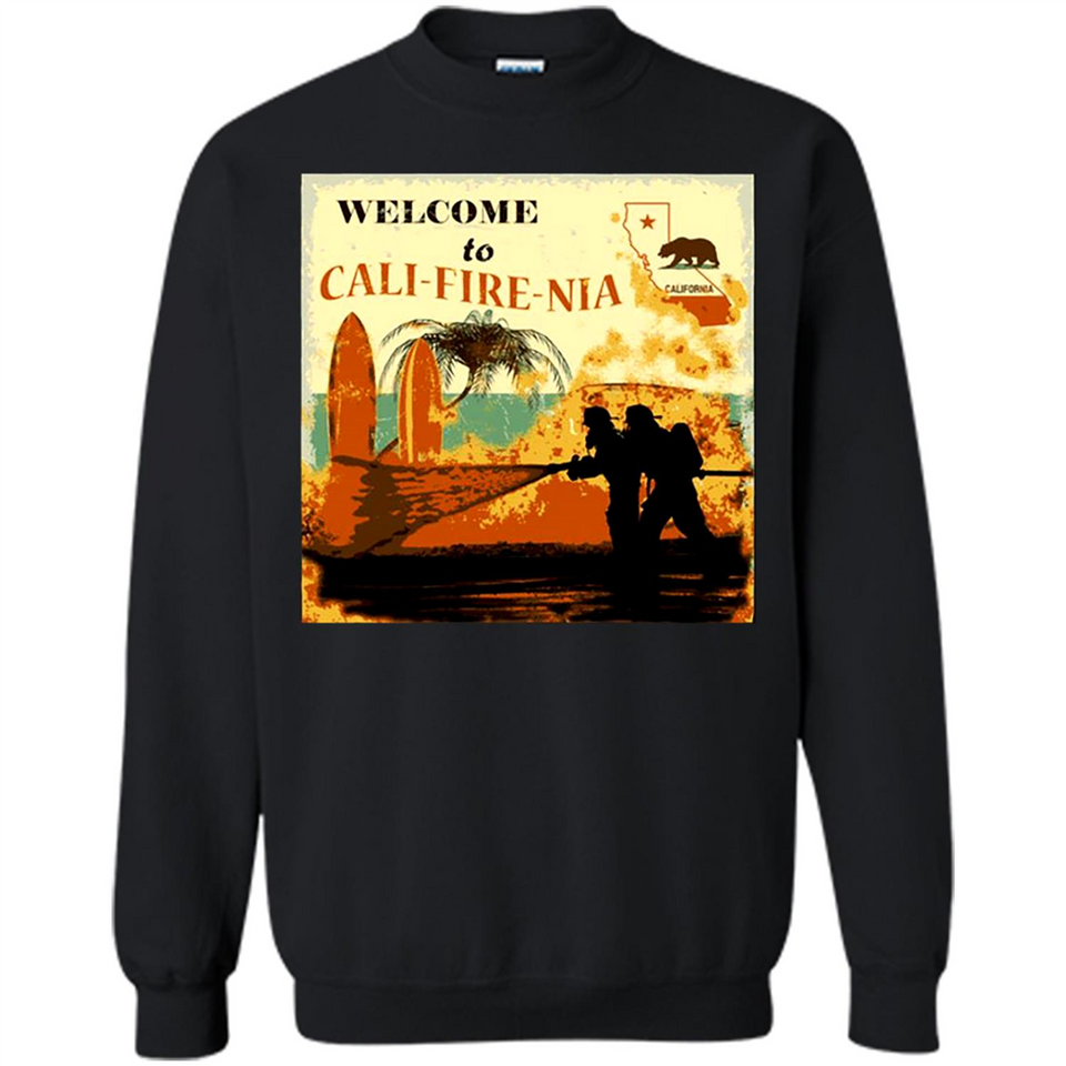 Paradise California Camp Fire Youth T-Shirt PINGPONG - Sweatshirt