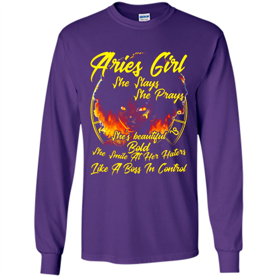 Aries Girl She Slays She Prays Zodiac Sign PINGPONG