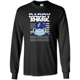 Police Daddy Shark Blue Line Tee