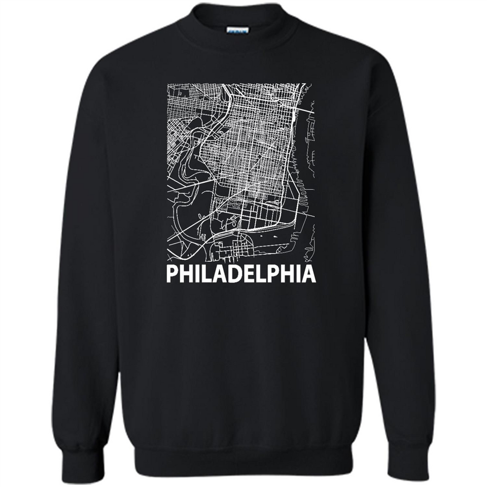 Philadelphia Pennsylvania City Map Souvenir