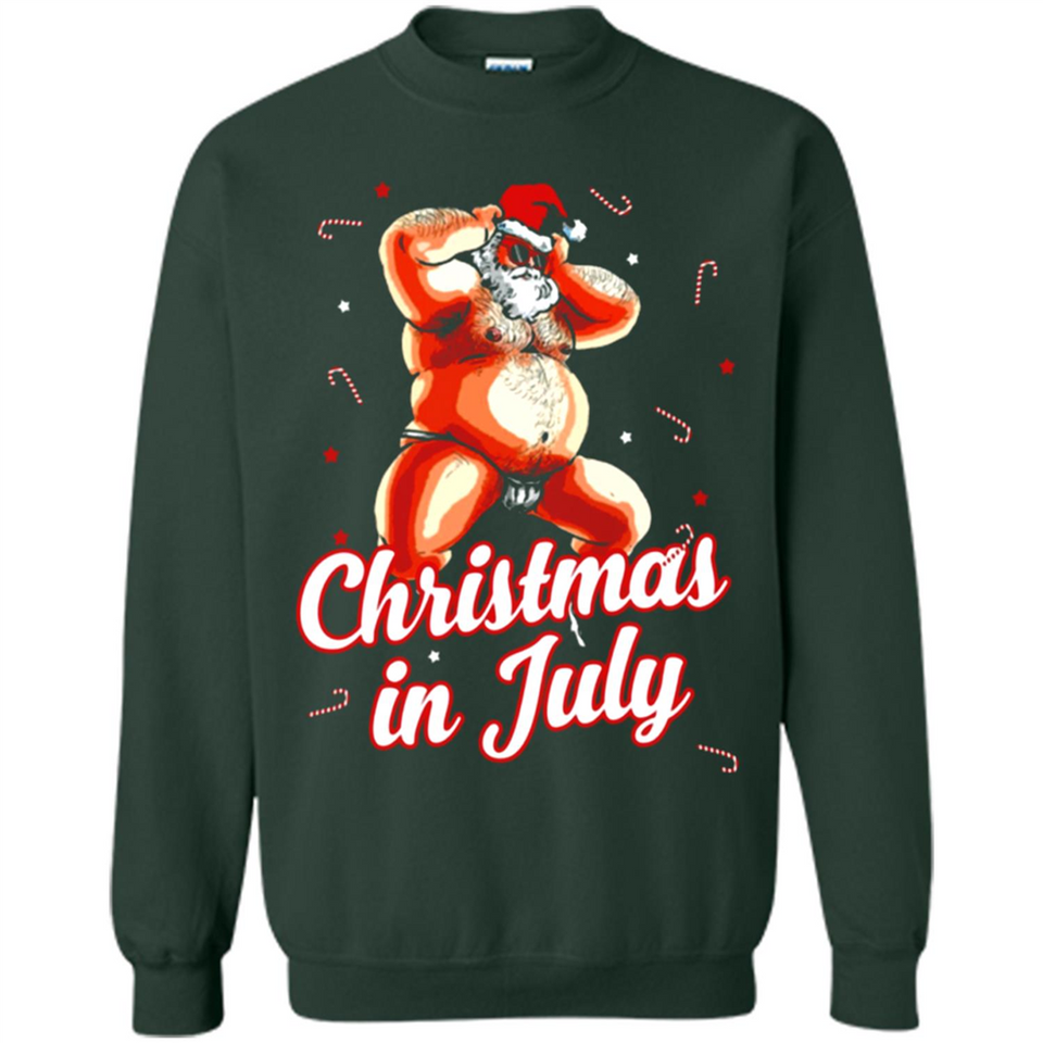 Christmas In July - Funny Dancing Santa - Sweatshirt