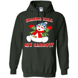 Snowman Wanna Kiss My Carrot Christmas - Hoodie