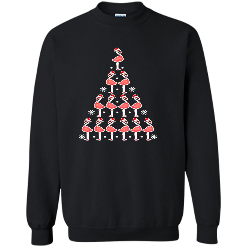 Flamingo Christmas Tree Flamingo - Sweatshirt