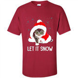 Let It Snow Cat Christmas sweater PINGPONG