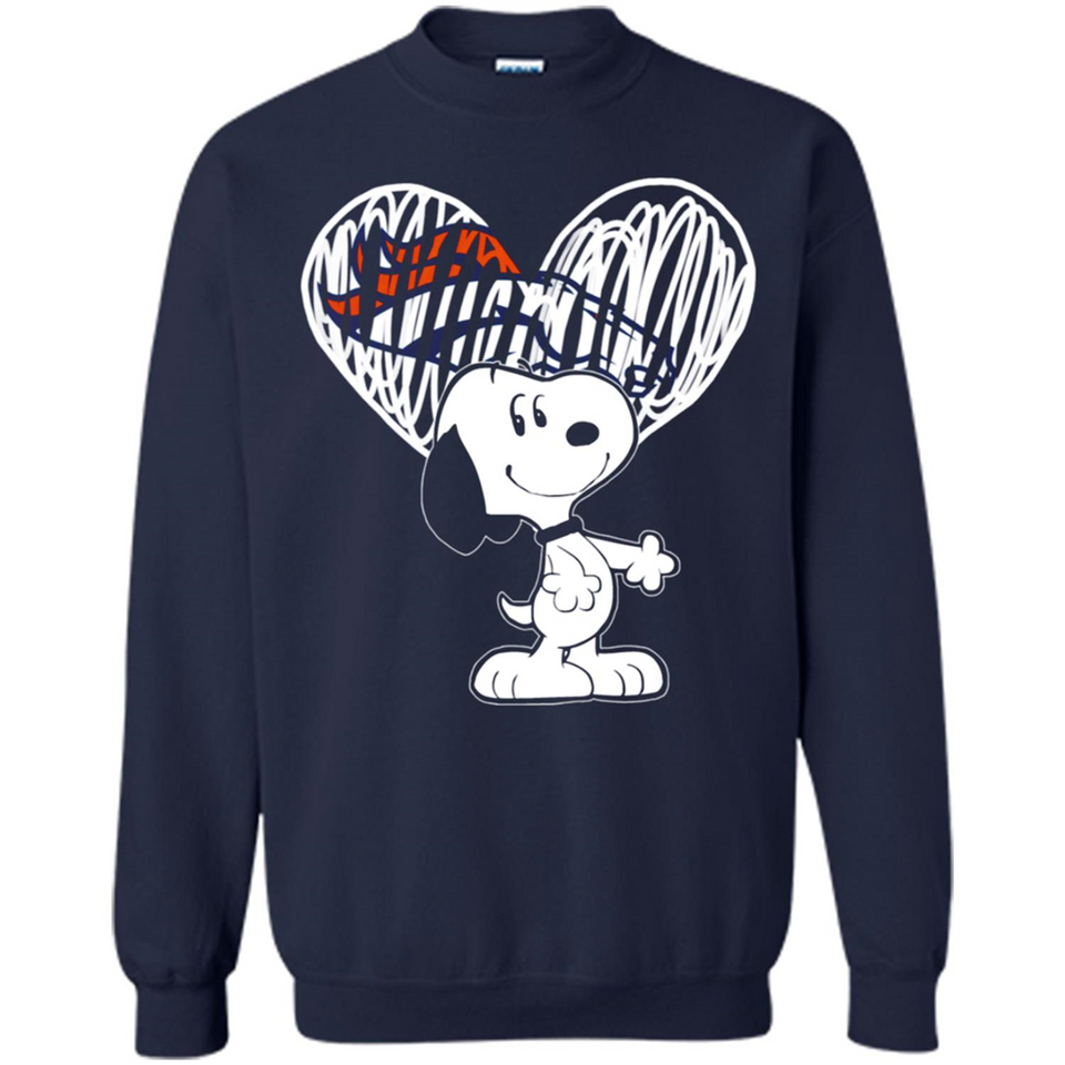 I LOVE DENVER BRONCOS SNOOPY IN MY HEART NFL