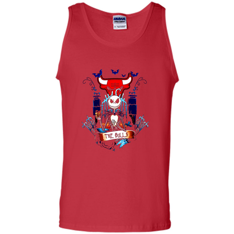 Chicago Bulls Halloween The Nightmare Before Christmas - Tank Top