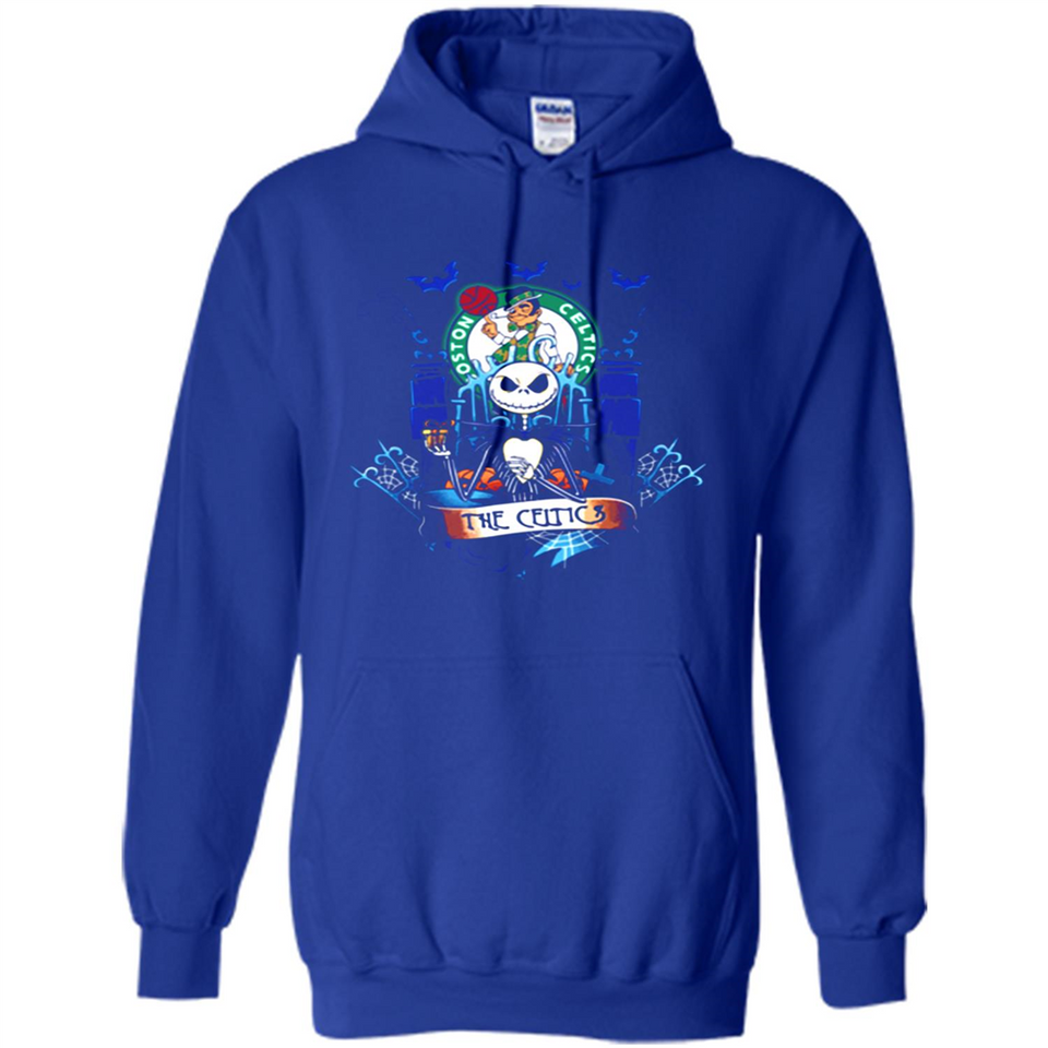 Boston Celtics Halloween The Nightmare Before Christmas - Hoodie