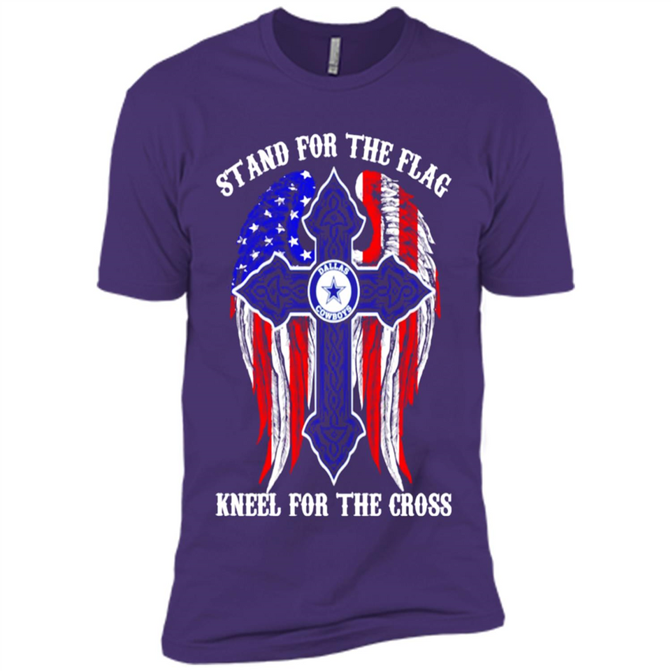 Dallas Cowboys - stand for the flag kneel for the cross