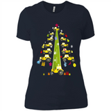 Tractor Car Christmas Tree T-shirt For Drivers